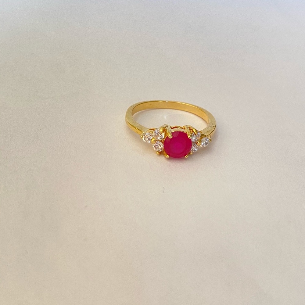 Gold Rings Ruby Ring Red Rings Ruby Gold Rings - image 4